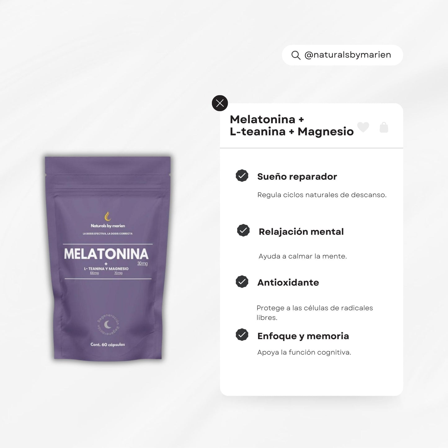 MELATONINA ( + L- Teanina ) Distribuidor