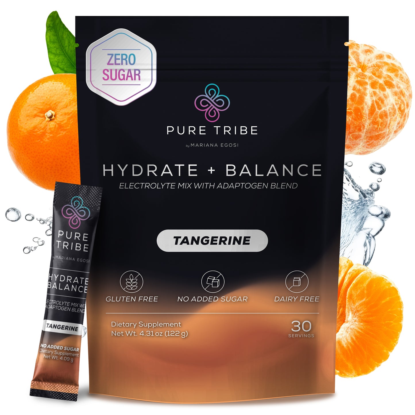 Electrolitos Pure Tribe Hydrate + Balance 30 Sobres Distribuidor
