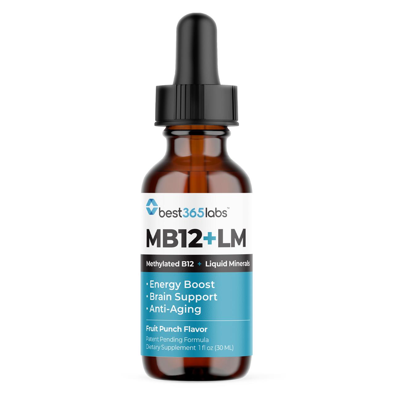 Vitamina B12 Metilada + Minerales Líquidos 30ml